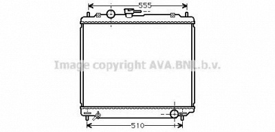AVA QUALITY COOLING mt2109 -  Радиатор, охлаждение двигателя
